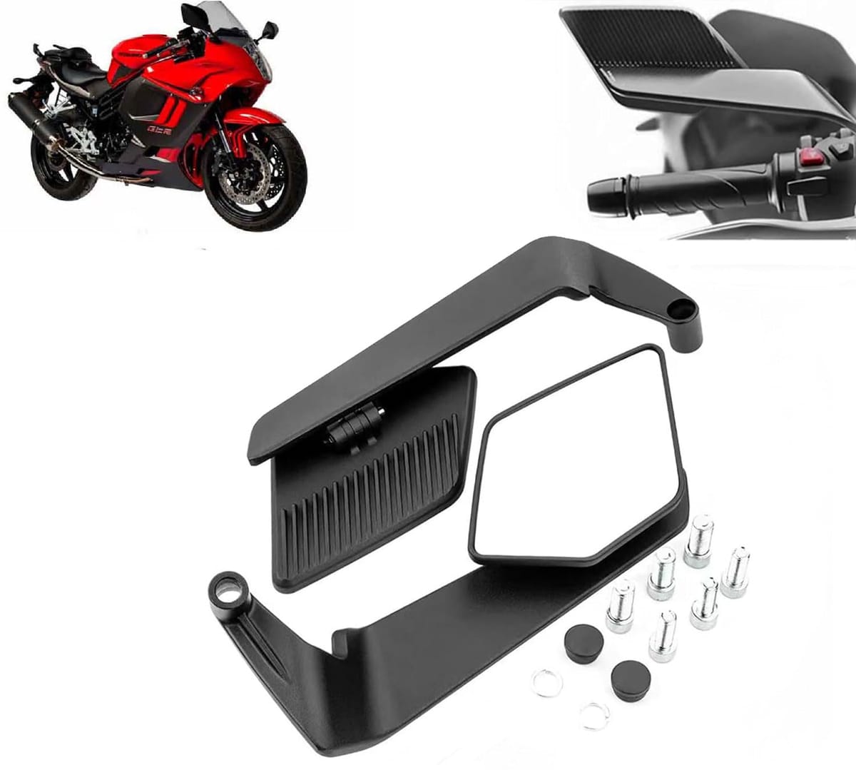 Rotation Adjustable Motorcycle Side Rearview